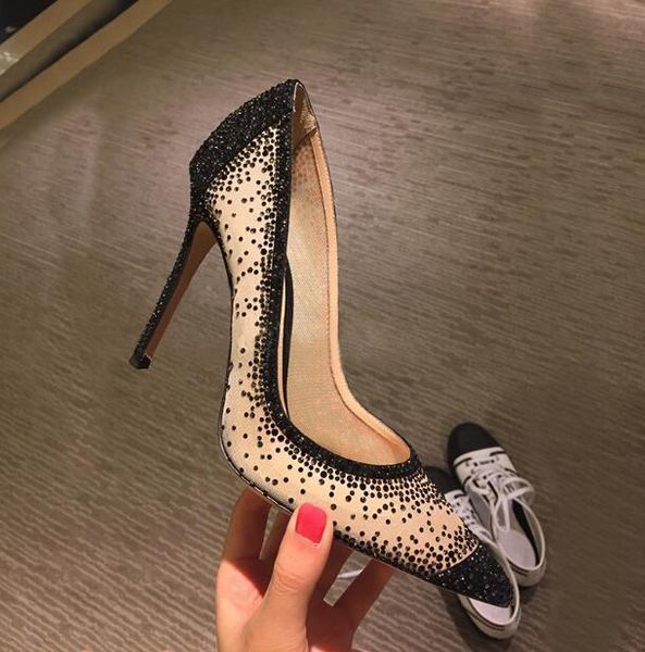 dress shoes rhinestone mesh patchwork high heel champagne glittering heels pumps bling crystal wedding bride yngx, Black
dress shoes rhinestone mesh patchwork high heel champagne glittering heels pumps bling crystal wedding bride yngx, Black