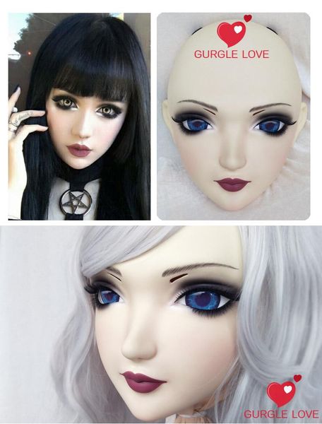 party masks (xiaozi)female sweet girl resin half head kigurumi mask with bjd eyes cosplay japanese anime role lolita crossdress doll
party masks (xiaozi)female sweet girl resin half head kigurumi mask with bjd eyes cosplay japanese anime role lolita crossdress doll