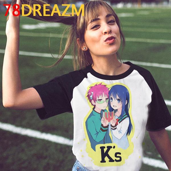 women's t-shirt violet evergarden saiki k summer clothes women japanese vintage couple tees ulzzang, White
women's t-shirt violet evergarden saiki k summer clothes women japanese vintage couple tees ulzzang, White