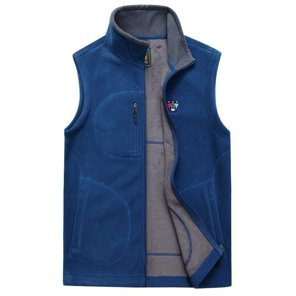 men's vests autumn winter fleece softshell warm zip casual waistcoat mens sleeveless jacket outwear male clothing, Black;white
men's vests autumn winter fleece softshell warm zip casual waistcoat mens sleeveless jacket outwear male clothing, Black;white