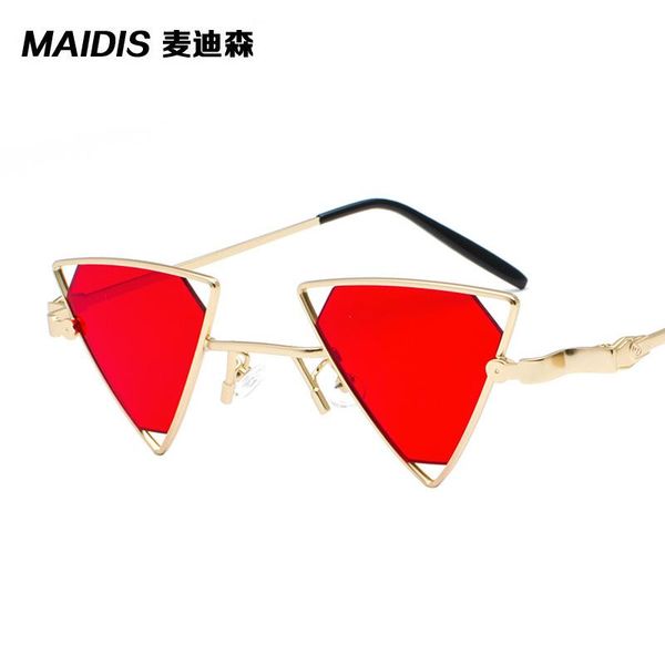 sunglasses fashion metal steampunk funny triangle hollow outdoor driving beach for men women, White;black
sunglasses fashion metal steampunk funny triangle hollow outdoor driving beach for men women, White;black