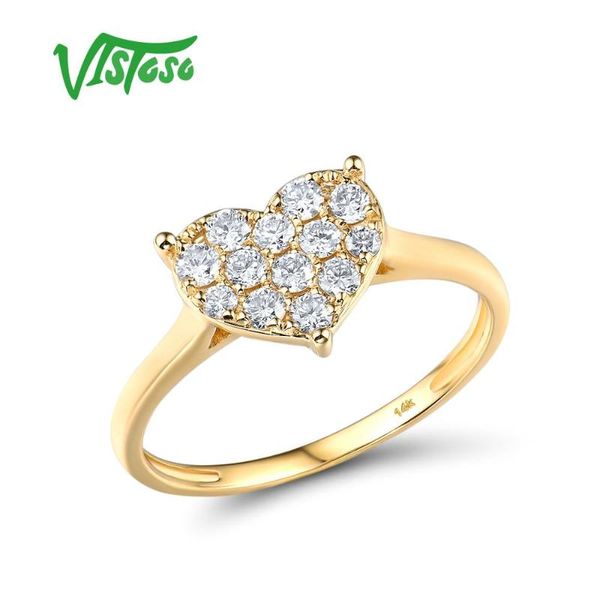 cluster rings vistoso gold ring for women genuine 14k 585 yellow sparkling diamond promise engagement anniversary fine jewelry, Golden;silver
cluster rings vistoso gold ring for women genuine 14k 585 yellow sparkling diamond promise engagement anniversary fine jewelry, Golden;silver