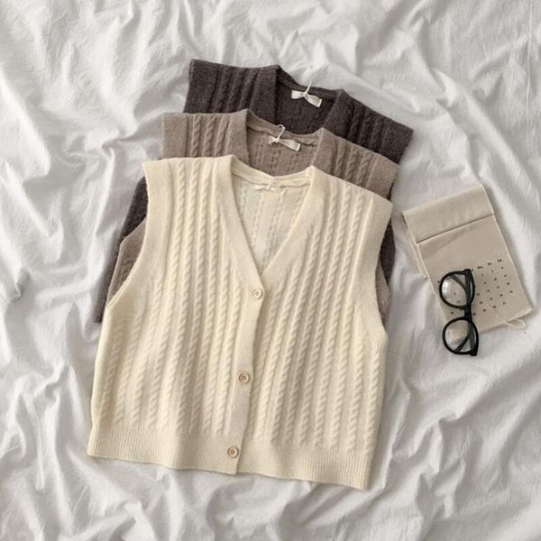 women's vests women sweaters sleeveless teenager school girl v-neck knitted sweater vest ladies pullover female waistcoat pull femme, Black;white
women's vests women sweaters sleeveless teenager school girl v-neck knitted sweater vest ladies pullover female waistcoat pull femme, Black;white