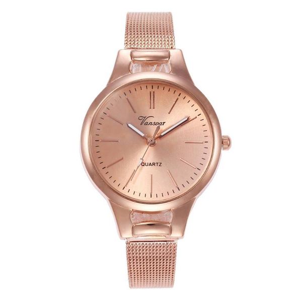 wristwatches style alloy mesh strap quartz watch fashion small dial casual ladies, Slivery;brown
wristwatches style alloy mesh strap quartz watch fashion small dial casual ladies, Slivery;brown