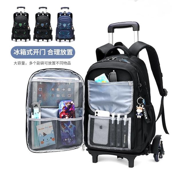 school bags 2021 high-capacity student shoulder backpack on wheels waterproof luggage rolling detachable children
school bags 2021 high-capacity student shoulder backpack on wheels waterproof luggage rolling detachable children