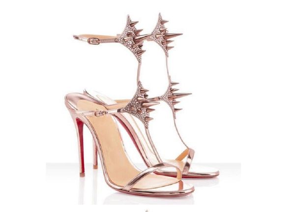 summer high heels red sole sandal ankle strap ladies leather pik pik spikes sandals womens party dress wedding 35-43, Black
summer high heels red sole sandal ankle strap ladies leather pik pik spikes sandals womens party dress wedding 35-43, Black