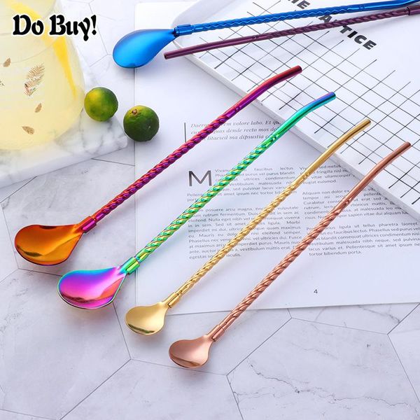 drinking straws 1 pcs stainless steel straw spoon reusable colored portable cocktail coffee stirring size s/l
drinking straws 1 pcs stainless steel straw spoon reusable colored portable cocktail coffee stirring size s/l
