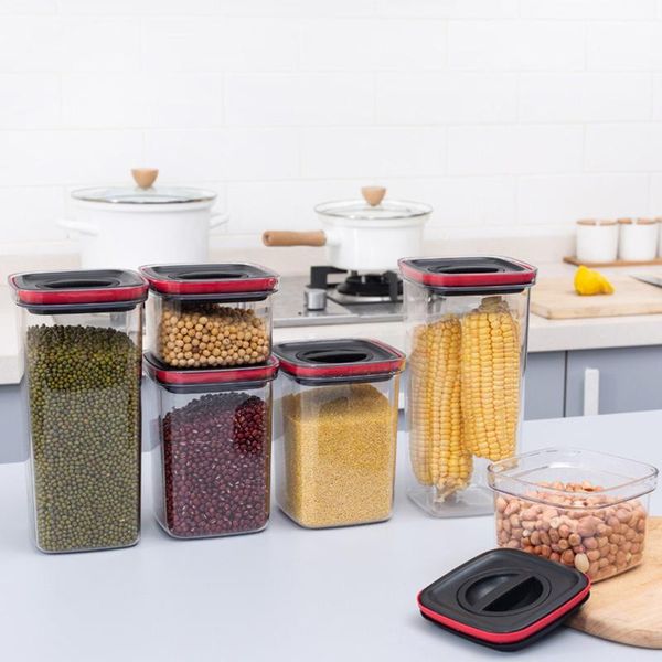 600ml storage container plastic kitchen refrigerator noodle box multigrain tank transparent sealed #p3 bottles & jars
600ml storage container plastic kitchen refrigerator noodle box multigrain tank transparent sealed #p3 bottles & jars
