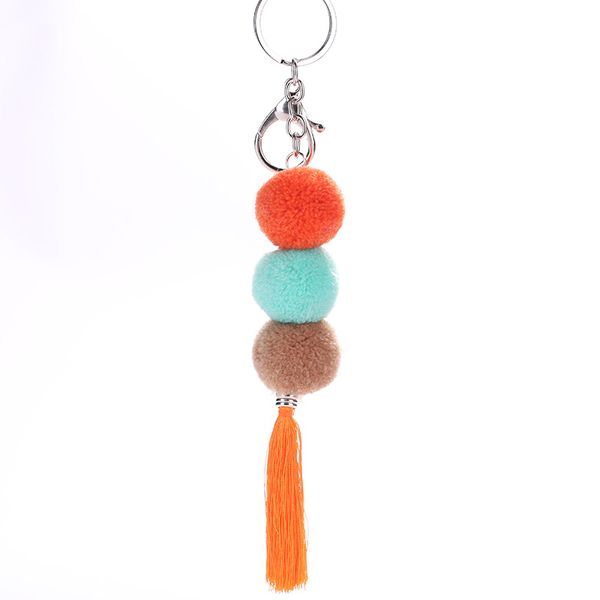 10pieces/lot ladies bag car keychain pendant europe and america handmade bohemian tassel keyring hairball keychain, Silver
10pieces/lot ladies bag car keychain pendant europe and america handmade bohemian tassel keyring hairball keychain, Silver