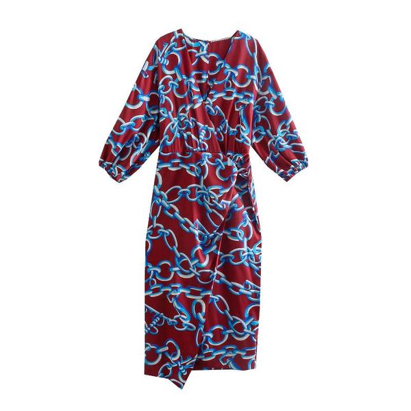 casual dresses women vintage cross v neck chain print bowknot slim midi dress female chic three quarter sleeve kimono vestido, Black;gray
casual dresses women vintage cross v neck chain print bowknot slim midi dress female chic three quarter sleeve kimono vestido, Black;gray