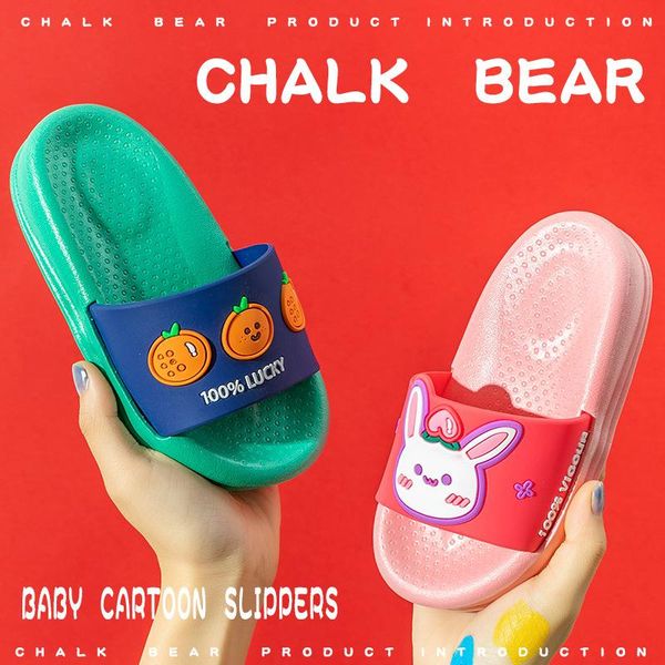 slipper children' sandals and slippers 2021 summer cute cartoon bear boy girl bath, Black;grey
slipper children' sandals and slippers 2021 summer cute cartoon bear boy girl bath, Black;grey