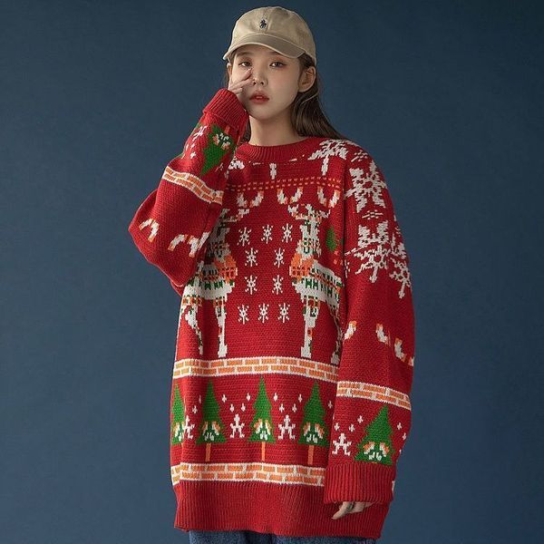 women's sweaters lazy wind women's nightgown in winter released joker wear sweetarts wool clothes aafo, White;black
women's sweaters lazy wind women's nightgown in winter released joker wear sweetarts wool clothes aafo, White;black