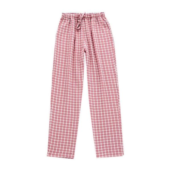 bottoms womens and men's home pants plus size couple pajamas simple plaid style casual cotton gauze four seasons women's sleepwear, Black;red
bottoms womens and men's home pants plus size couple pajamas simple plaid style casual cotton gauze four seasons women's sleepwear, Black;red