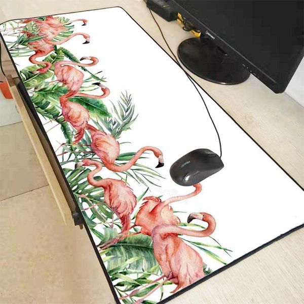 mouse pads & wrist rests mairuige watercolor tropical flamingo 90x40cm unique deskpad game mousepad gaming large lock edge computer mats
mouse pads & wrist rests mairuige watercolor tropical flamingo 90x40cm unique deskpad game mousepad gaming large lock edge computer mats