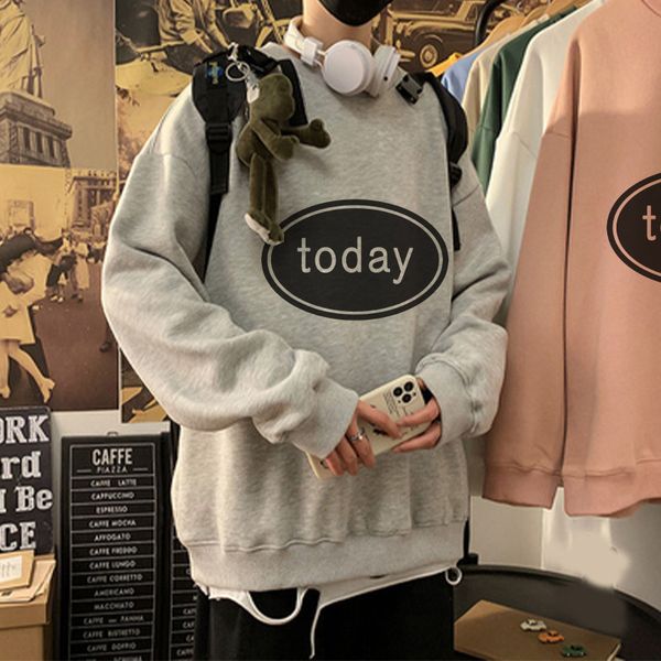 women's hoodies & sweatshirts letter print sweatshirt plus size female casual o-neck pullover spring autumn couple oversize q, Black
women's hoodies & sweatshirts letter print sweatshirt plus size female casual o-neck pullover spring autumn couple oversize q, Black