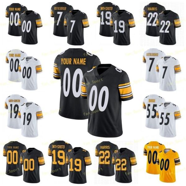 22 najee harris 90 t.j. watt football jersey 19 juju smith-schuster 11 chase claypool 7 ben roethlisberger 39 minkah fitzpatrick 55 devin bu, Black;red
22 najee harris 90 t.j. watt football jersey 19 juju smith-schuster 11 chase claypool 7 ben roethlisberger 39 minkah fitzpatrick 55 devin bu, Black;red