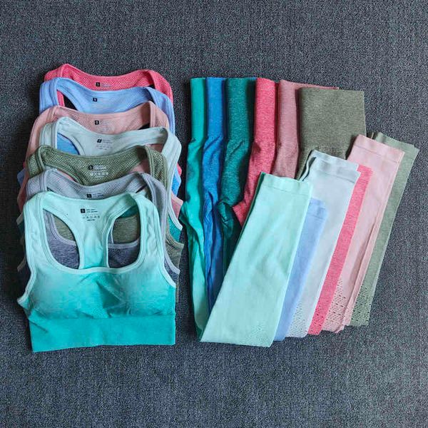 women's pants & capris yoga set sports bra+leggings ombre women gym clothes seamless workout fitness wear suit wear bvdp, Black;white
women's pants & capris yoga set sports bra+leggings ombre women gym clothes seamless workout fitness wear suit wear bvdp, Black;white