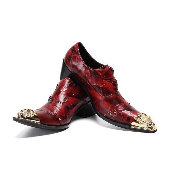 dress shoes trendy plus size 38-47 designer mens fashion slip on party wedding gold metal toe luxury italy shoe for men, Black
dress shoes trendy plus size 38-47 designer mens fashion slip on party wedding gold metal toe luxury italy shoe for men, Black