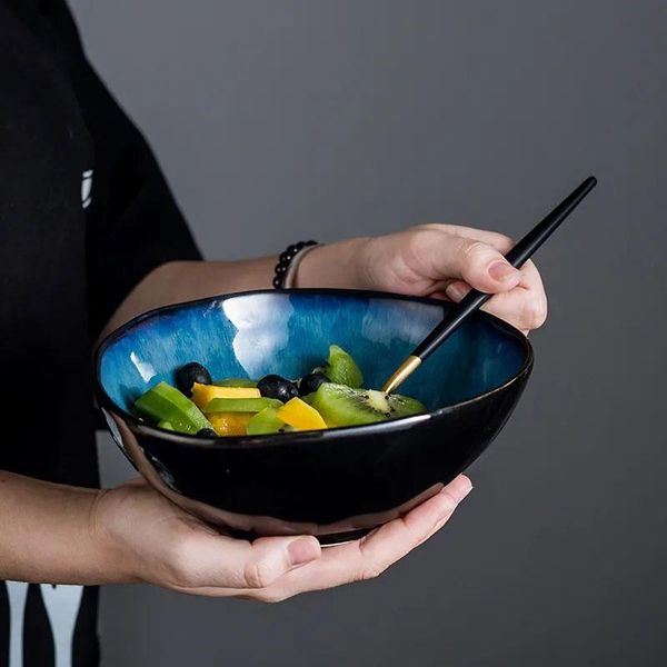 bowls retro shaped big bowl, creative soup noodle household irregular fruit salad personalized ceramic rice bowl
bowls retro shaped big bowl, creative soup noodle household irregular fruit salad personalized ceramic rice bowl