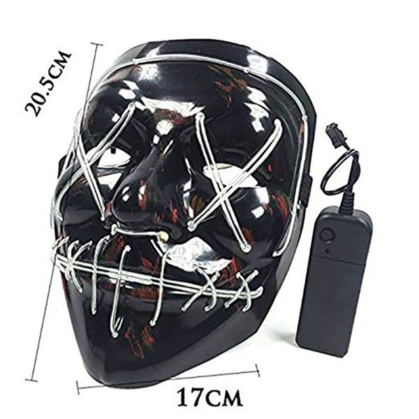 halloween horror mask led glowing election mascara costume dj party light up masks glow in dark 10 colors fast
halloween horror mask led glowing election mascara costume dj party light up masks glow in dark 10 colors fast