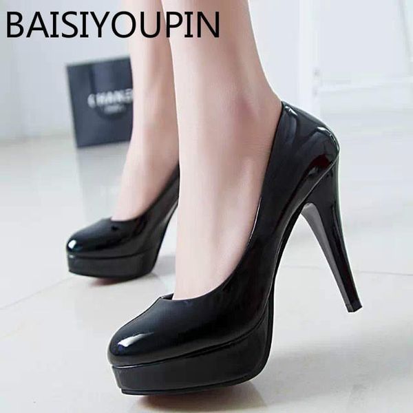 women high heel shoes patent leather woman single shallow mouth thin slip on work black red bottom wedding dress
women high heel shoes patent leather woman single shallow mouth thin slip on work black red bottom wedding dress