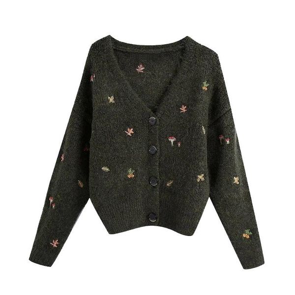 women's knits & tees women floral cardigan warm embroidery knitted v neck sweater vintage long sleeve button-up female outerwear chic, White
women's knits & tees women floral cardigan warm embroidery knitted v neck sweater vintage long sleeve button-up female outerwear chic, White