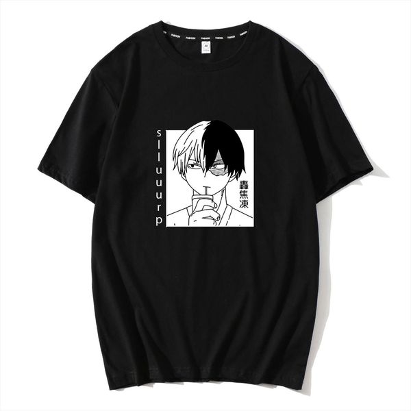todoroki s my hero academia men boku no japanese anime cotton tee shirt short sleeve, White;black
todoroki s my hero academia men boku no japanese anime cotton tee shirt short sleeve, White;black