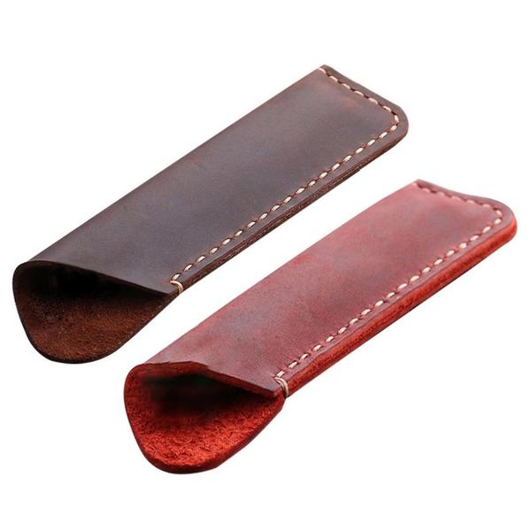 pencil bags retro leather pen holder rounded corner ballpoint protective sleeve cover straight stiched handmade fountain pouch for holdi
pencil bags retro leather pen holder rounded corner ballpoint protective sleeve cover straight stiched handmade fountain pouch for holdi
