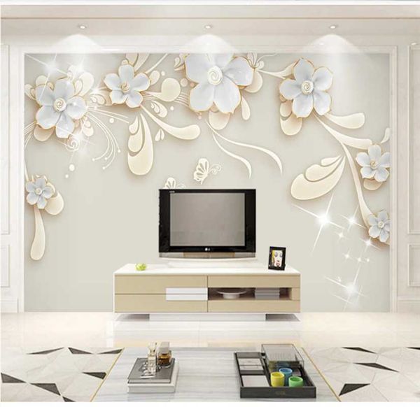 xuesu 3d simple european style flower high-end relief modern minimalist mural custom wallpaper 8d waterproof wall covering wallpapers
xuesu 3d simple european style flower high-end relief modern minimalist mural custom wallpaper 8d waterproof wall covering wallpapers