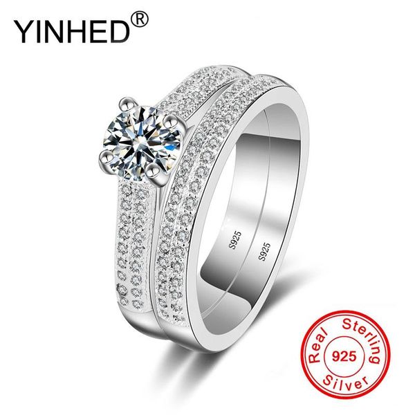 wedding rings yinhed couple set authentic 925 sterling silver + cubic zirconia engagement for women zr512, Slivery;golden
wedding rings yinhed couple set authentic 925 sterling silver + cubic zirconia engagement for women zr512, Slivery;golden