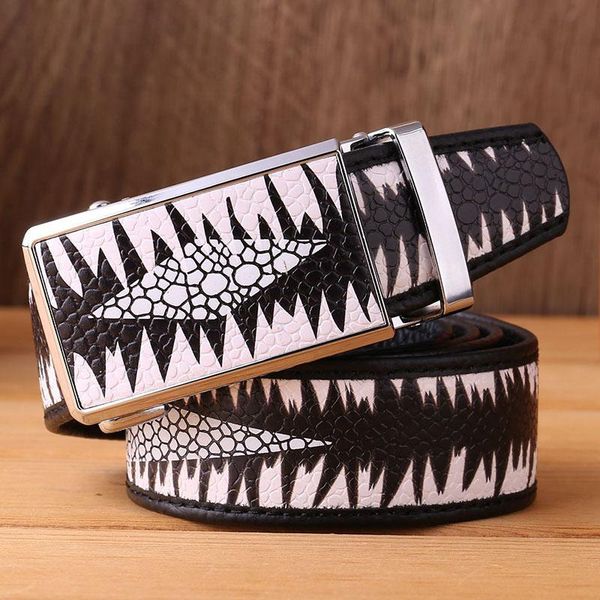 (ta-weo) men pearl fish striped leather belts, fashion casual cowhide belt, automatic buckle men's belts luxury, Black;brown
(ta-weo) men pearl fish striped leather belts, fashion casual cowhide belt, automatic buckle men's belts luxury, Black;brown