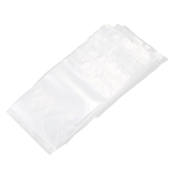 food savers & storage containers promotion sealable bags with zipper, clear plastic, 15x10cm, pack of 100
food savers & storage containers promotion sealable bags with zipper, clear plastic, 15x10cm, pack of 100