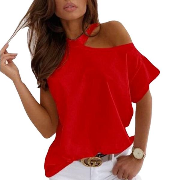 women's t-shirt 5xl plus size summer black t shirt women pure cotton solid shirts casual loose clothes halter collar camisas, White
women's t-shirt 5xl plus size summer black t shirt women pure cotton solid shirts casual loose clothes halter collar camisas, White