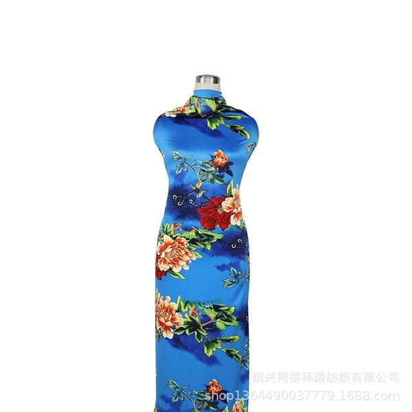 elastic sub light colored flower printing high grade fashion cheongsam pajamas women's chiffon fabric, Black;white
elastic sub light colored flower printing high grade fashion cheongsam pajamas women's chiffon fabric, Black;white