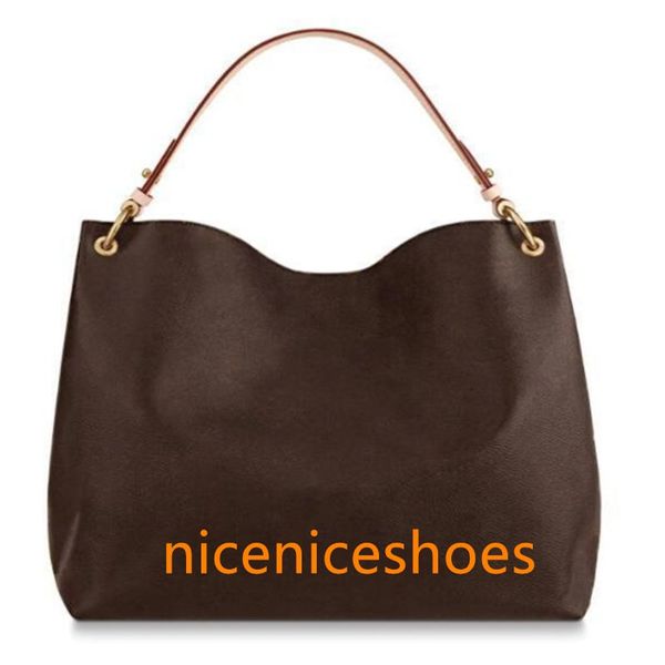n44045 n42233 graceful handbags mm pm never leather mono flower fashion classic women shoulder bag for woman tote shopping bags, Brown;gray
n44045 n42233 graceful handbags mm pm never leather mono flower fashion classic women shoulder bag for woman tote shopping bags, Brown;gray