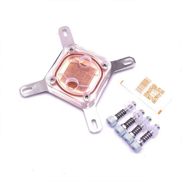 lapcooling pads 2.36x2.36x1.18in special stainless steel water block computer cpu liquid cooler heatsink system for
lapcooling pads 2.36x2.36x1.18in special stainless steel water block computer cpu liquid cooler heatsink system for