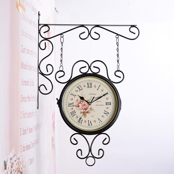 wall clocks european double-sided clock creative fashion large living room modern silent garden simple quartz
wall clocks european double-sided clock creative fashion large living room modern silent garden simple quartz