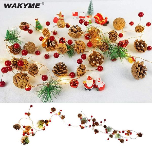 strings wakyme 7ft christmas garland led string lights festoon pine cones fireplace decorations home xmas year decor
strings wakyme 7ft christmas garland led string lights festoon pine cones fireplace decorations home xmas year decor