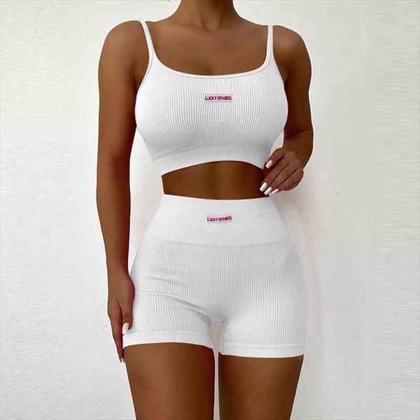 women sports two-piece running set summer ribbed knit tracksuits female sleeveless straps crop high waist shorts female set, Gray
women sports two-piece running set summer ribbed knit tracksuits female sleeveless straps crop high waist shorts female set, Gray