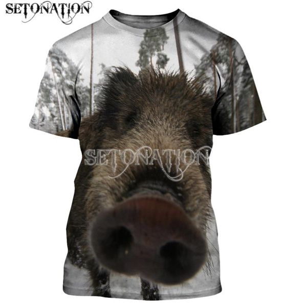 men's t-shirts wild boar t shirt men/women 3d printed casual harajuku style tshirt streetwear drop, White;black
men's t-shirts wild boar t shirt men/women 3d printed casual harajuku style tshirt streetwear drop, White;black