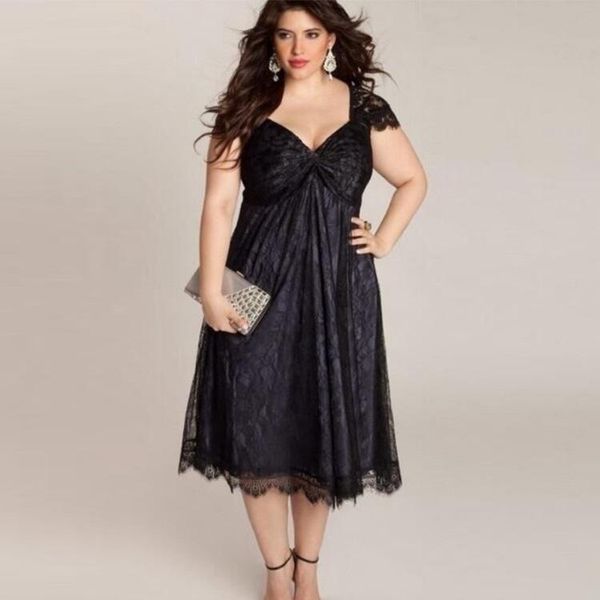 party dresses european and american large size elegant lace stitching v-neck sleeveless mid-length gothic dress plus, White;black
party dresses european and american large size elegant lace stitching v-neck sleeveless mid-length gothic dress plus, White;black