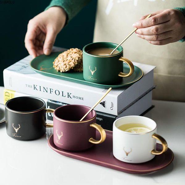 cups & saucers european luxurious gold rim ceramics coffee and spoon sets with gift box tea soy milk breakfast mugs dessert plate
cups & saucers european luxurious gold rim ceramics coffee and spoon sets with gift box tea soy milk breakfast mugs dessert plate