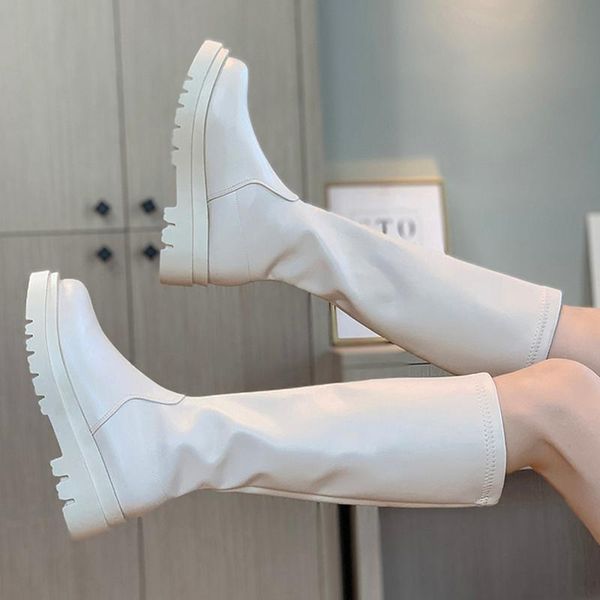 boots 2021 platform knee high slip-on block heel footwear women thick heels pu leather shoes fashion spring female, Black
boots 2021 platform knee high slip-on block heel footwear women thick heels pu leather shoes fashion spring female, Black