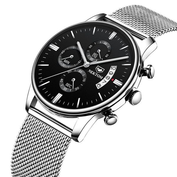 wristwatches 2021 watches men luxury quartz wrist watch sports bussiness relogio masculino fashion stainless steel case, Slivery;brown
wristwatches 2021 watches men luxury quartz wrist watch sports bussiness relogio masculino fashion stainless steel case, Slivery;brown