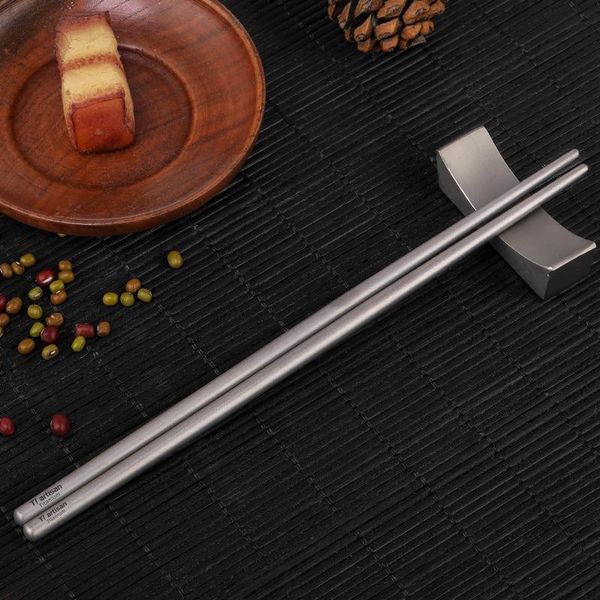 chopsticks 1 pair pure titanium metal 21cm non-slip chop sticks set reusable stylish healthy for kitchen
chopsticks 1 pair pure titanium metal 21cm non-slip chop sticks set reusable stylish healthy for kitchen