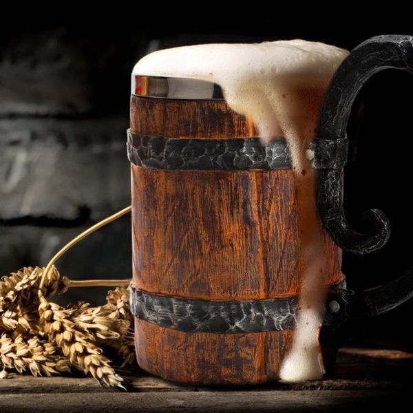 mugs wooden barrel stainless steel resin 3d beer mug goblet game tankard coffee cup wine glass 550ml got gift
mugs wooden barrel stainless steel resin 3d beer mug goblet game tankard coffee cup wine glass 550ml got gift