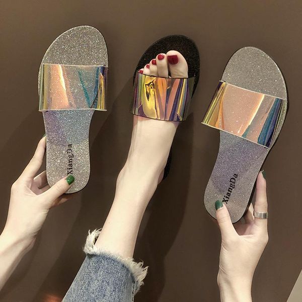 fashion women sandals 2021 summer slippers comfortable peep toe flat shoes beach candy color womens, Black
fashion women sandals 2021 summer slippers comfortable peep toe flat shoes beach candy color womens, Black