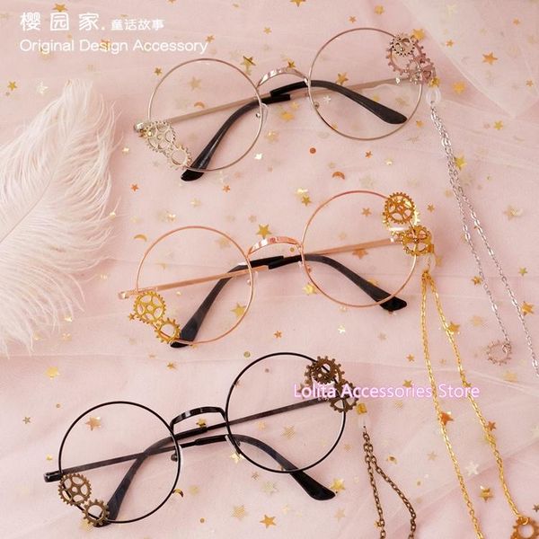 party masks handmade steampunk eyeglass frame ornaments lolita harajuku dark girl retro gothic anime gear chain cosplay who gay men glasses
party masks handmade steampunk eyeglass frame ornaments lolita harajuku dark girl retro gothic anime gear chain cosplay who gay men glasses