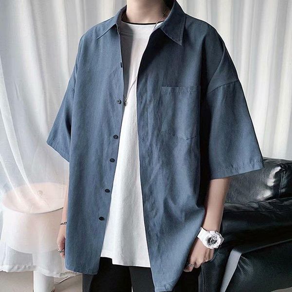 men's t-shirts lazy short-sleeved shirt summer korean style trendy hong kong japanese loose large size five-point, White;black
men's t-shirts lazy short-sleeved shirt summer korean style trendy hong kong japanese loose large size five-point, White;black