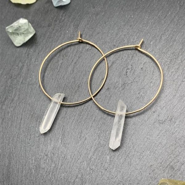 raw stone crystal hoop earrings healing jewellery witch punk creative charm fashion delicacy beautiful women gift 2021 dangle & chandelier, Silver
raw stone crystal hoop earrings healing jewellery witch punk creative charm fashion delicacy beautiful women gift 2021 dangle & chandelier, Silver